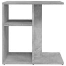 vidaXL betonszürke forgácslap kisasztal 50 x 30 x 50 cm