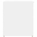 vidaXL fehér szerelt fa tárolóláda 84 x 42 x 46 cm