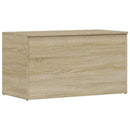 vidaXL sonoma tölgy színű szerelt fa tárolóláda 84 x 42 x 46 cm
