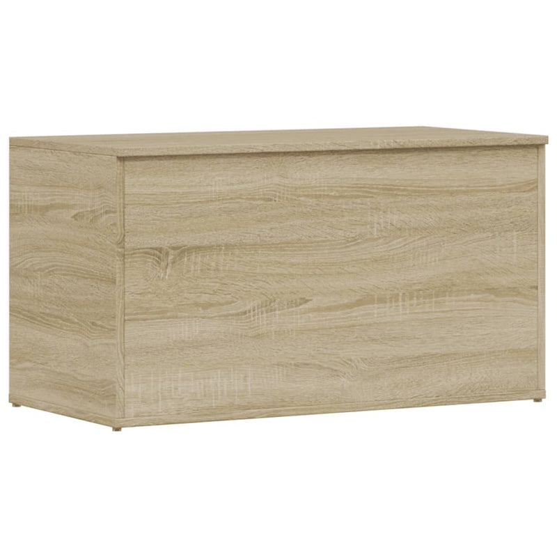 vidaXL sonoma tölgy színű szerelt fa tárolóláda 84 x 42 x 46 cm
