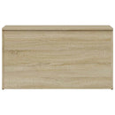 vidaXL sonoma tölgy színű szerelt fa tárolóláda 84 x 42 x 46 cm