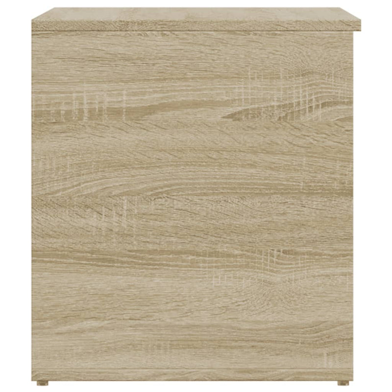 vidaXL sonoma tölgy színű szerelt fa tárolóláda 84 x 42 x 46 cm