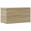 vidaXL sonoma tölgy színű szerelt fa tárolóláda 84 x 42 x 46 cm