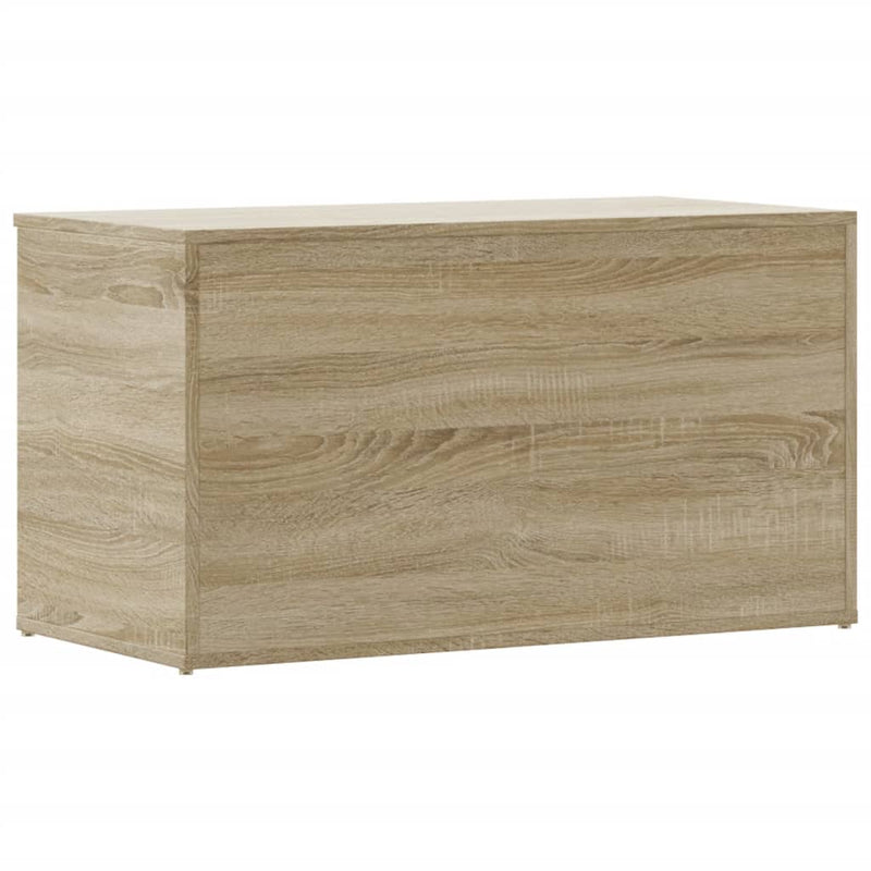 vidaXL sonoma tölgy színű szerelt fa tárolóláda 84 x 42 x 46 cm