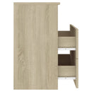 vidaXL 2 db sonoma tölgy színű éjjeliszekrény 50 x 32 x 60 cm