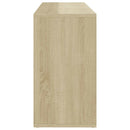 vidaXL sonoma tölgy színű szerelt fa cipőtároló pad 103 x 30 x 55 cm