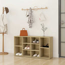 vidaXL sonoma tölgy színű szerelt fa cipőtároló pad 103 x 30 x 55 cm