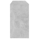 vidaXL betonszürke szerelt fa cipőtároló pad 103 x 30 x 55 cm