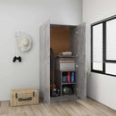 vidaXL betonszürke szerelt fa ruhásszekrény 82,5 x 51,5 x 180 cm
