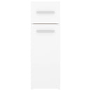 vidaXL fehér szerelt fa patikaszekrény 20 x 45,5 x 60 cm