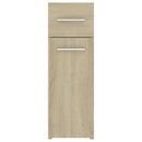 vidaXL sonoma tölgy színű szerelt fa patikaszekrény 20 x 45,5 x 60 cm