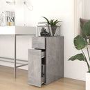 vidaXL betonszürke szerelt fa patikaszekrény 20 x 45,5 x 60 cm