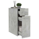 vidaXL betonszürke szerelt fa patikaszekrény 20 x 45,5 x 60 cm