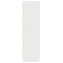 vidaXL fehér szerelt fa patikaszekrény 30 x 42,5 x 150 cm