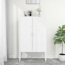 vidaXL fehér acél magasszekrény 80 x 35 x 135 cm