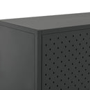 vidaXL antracitszürke acél magasszekrény 80 x 35 x 135 cm