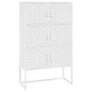 vidaXL fehér acél magasszekrény 80 x 35 x 135 cm