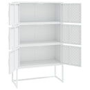 vidaXL fehér acél magasszekrény 80 x 35 x 135 cm