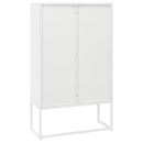 vidaXL fehér acél magasszekrény 80 x 35 x 135 cm