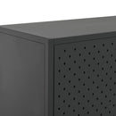 vidaXL antracitszürke acél magasszekrény 80 x 35 x 135 cm