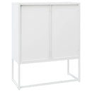vidaXL fehér acél magasszekrény 80 x 35 x 100 cm