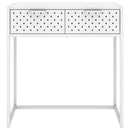 vidaXL fehér acél tálalóasztal 72 x 35 x 75 cm