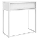 vidaXL fehér acél tálalóasztal 72 x 35 x 75 cm