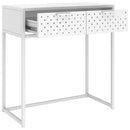 vidaXL fehér acél tálalóasztal 72 x 35 x 75 cm