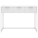 vidaXL fehér acél tálalóasztal 106 x 35 x 75 cm