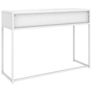 vidaXL fehér acél tálalóasztal 106 x 35 x 75 cm