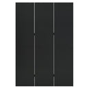 vidaXL fekete acél 3-paneles térelválasztó 120 x 180 cm