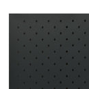vidaXL fekete acél 5-paneles paraván 200 x 180 cm