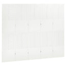 vidaXL fehér acél 5-paneles paraván 200 x 180 cm