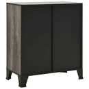 vidaXL szürke fém és MDF tárolószekrény 72 x 36 x 82 cm