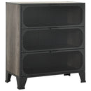 vidaXL szürke fém és MDF tárolószekrény 72 x 36 x 82 cm