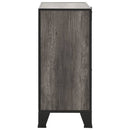 vidaXL szürke fém és MDF tárolószekrény 72 x 36 x 82 cm