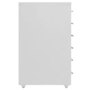 vidaXL szürke fém mobil iratszekrény 28 x 41 x 69 cm