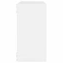 vidaXL 2 db fehér fali kockapolc 30 x 15 x 30 cm