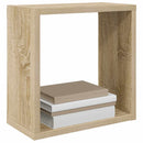 vidaXL 2 db sonoma tölgy színű fali kockapolc 30 x 15 x 30 cm