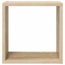 vidaXL 2 db sonoma tölgy színű fali kockapolc 30 x 15 x 30 cm
