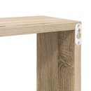 vidaXL 2 db sonoma tölgy színű fali kockapolc 30 x 15 x 30 cm