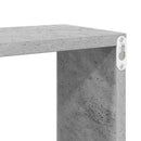 vidaXL 2 db betonszürke fali kockapolc 30 x 15 x 30 cm