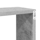 vidaXL 6 db betonszürke fali kockapolc 30 x 15 x 30 cm