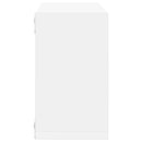 vidaXL 4 db fehér fali kockapolc 26 x 15 x 26 cm