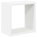 vidaXL 6 db fehér kocka fali polc 26 x 15 x 26 cm