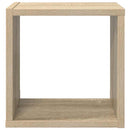 vidaXL 6 db sonoma-tölgyszínű forgácslap fali kockapolc 26x15x26 cm