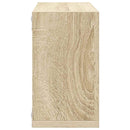 vidaXL 6 db sonoma-tölgyszínű forgácslap fali kockapolc 26x15x26 cm