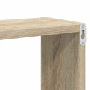 vidaXL 6 db sonoma-tölgyszínű forgácslap fali kockapolc 26x15x26 cm