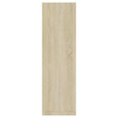 vidaXL 2 db sonoma tölgy színű szerelt fa fali polc 50 x 15 x 50 cm