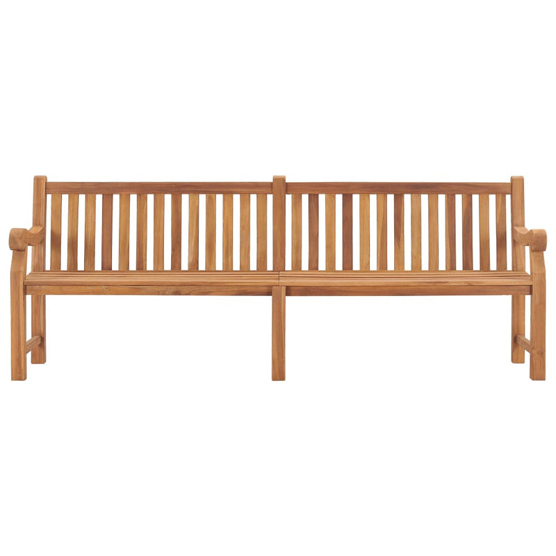 vidaXL tömör tíkfa kerti pad 228 cm